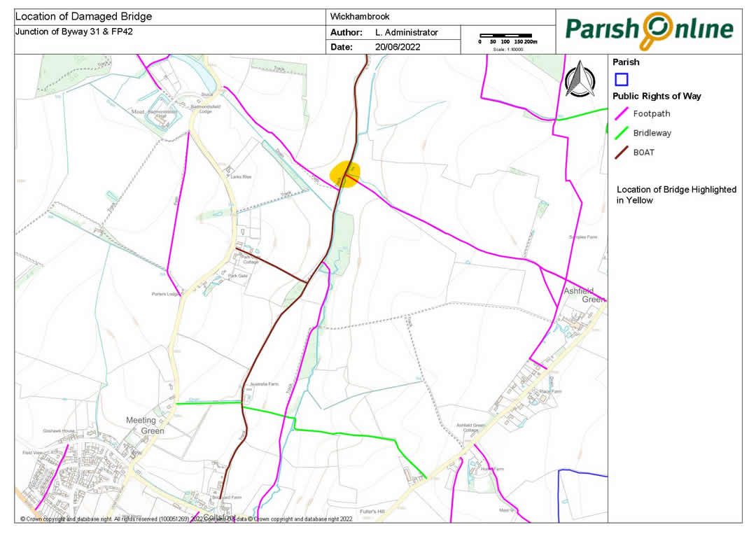 22-06-20_Location of Damaged Bridge