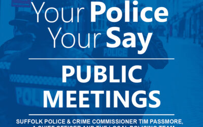 Your Police Your Say – public meeting dates announced for 2022