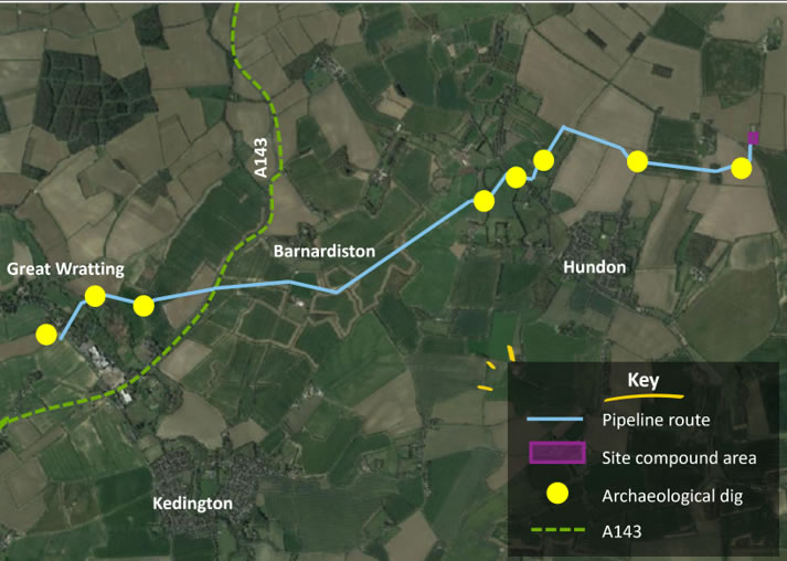 Anglian Water Archeological Digs