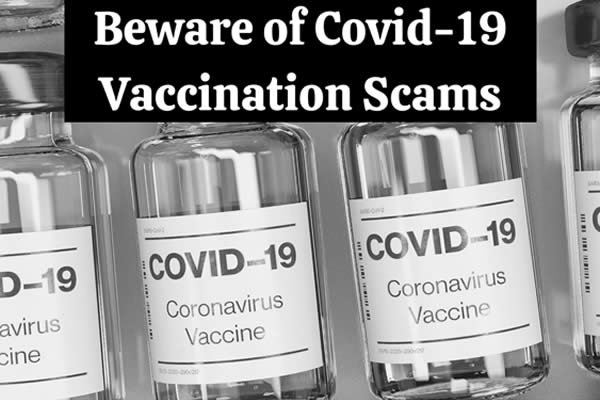 Beware of Covid-19 Vaccination Scams