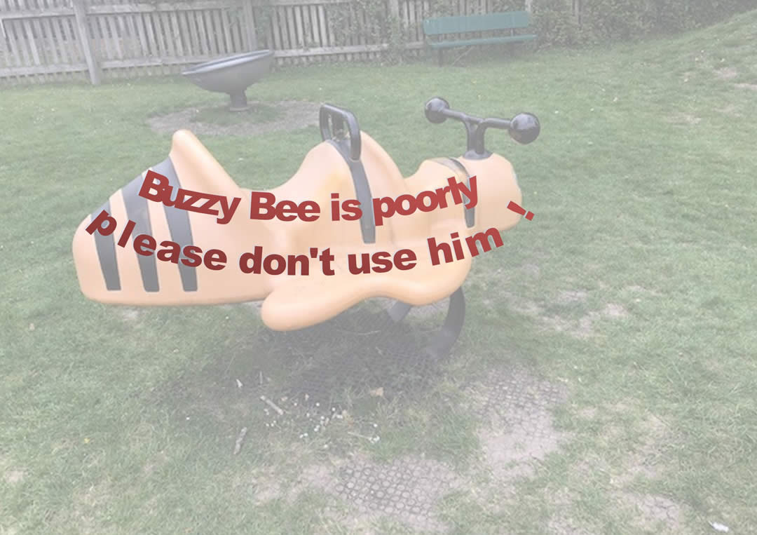 BuzzyBee is poorly