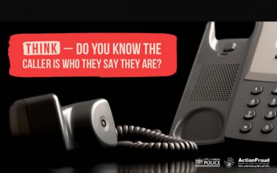 Do you know the caller is who they say they are?