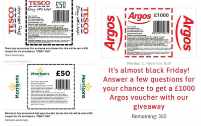 Shopping Coupons Fraudulant