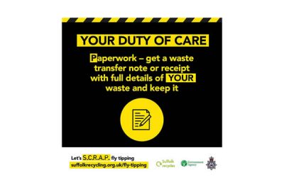 Help prevent flytipping