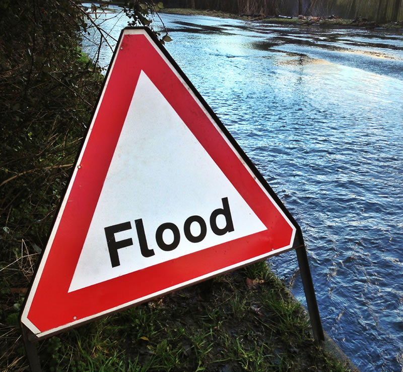 Flood sign