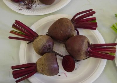 Flower Show - Vegetable section