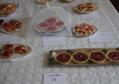 Flower Show - Cookery section