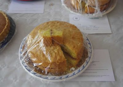 Flower Show - Cookery section