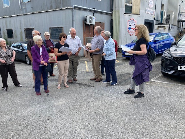 History Society visit to The Scores, Lowestoft