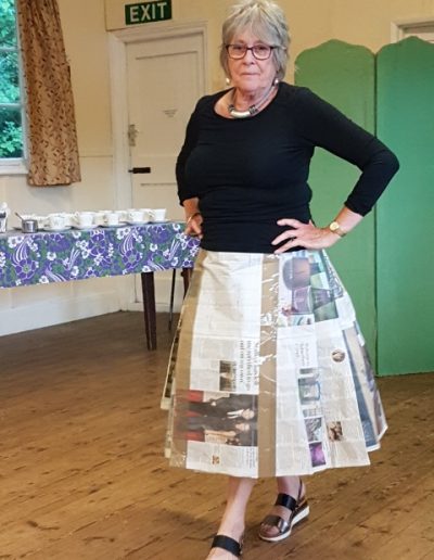 Jackie's Print skirt