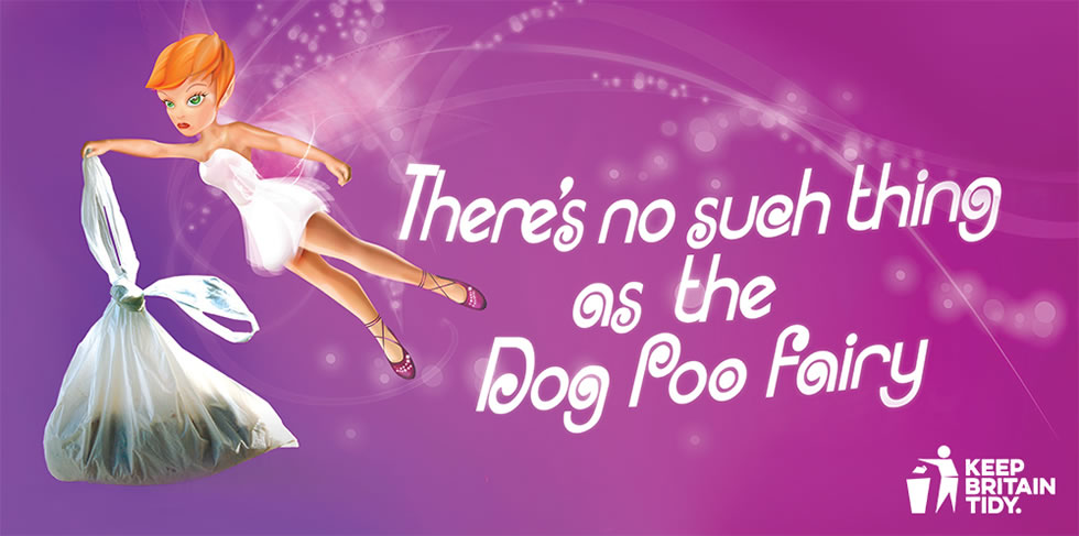 Keep Britain Tidy dog poo fairy