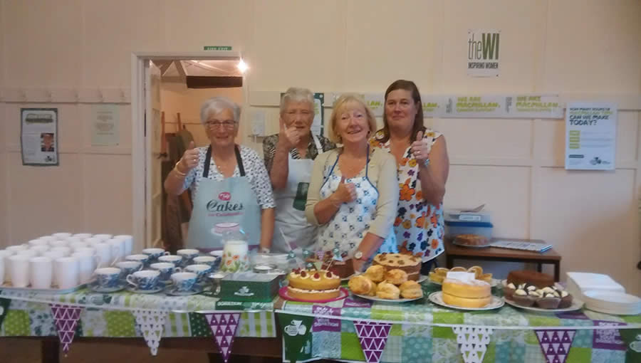 Macmillan coffee morning at Wickhambrook