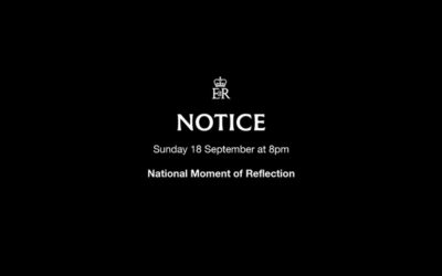 A note from your Clerk – National Moment of Reflection