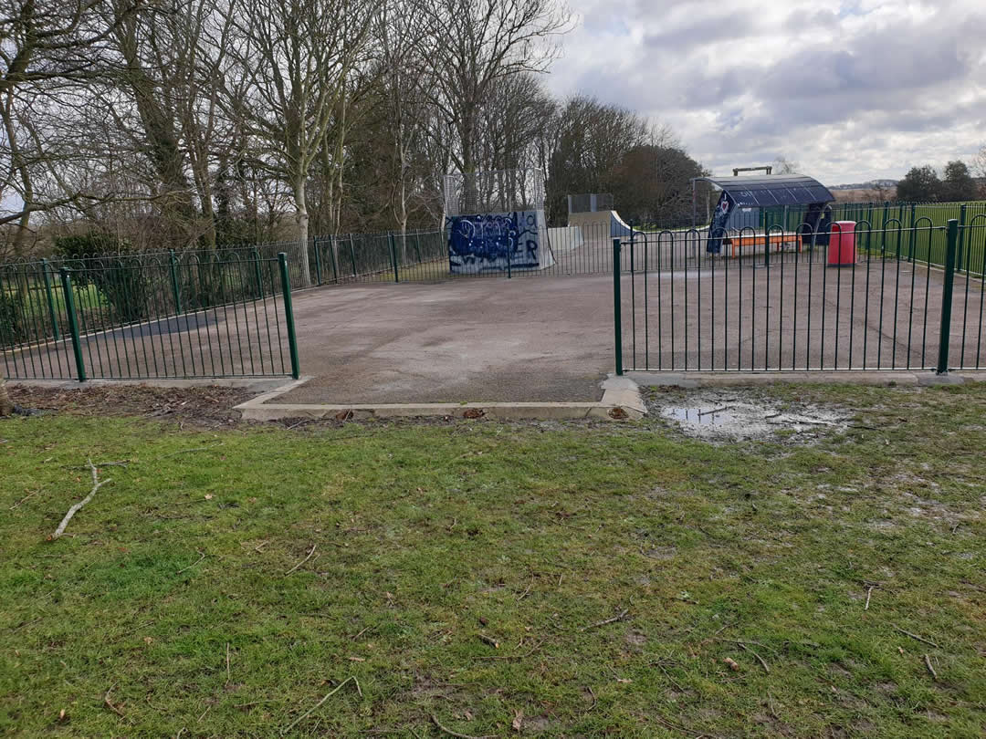 New Fencing to the Old MUGA space