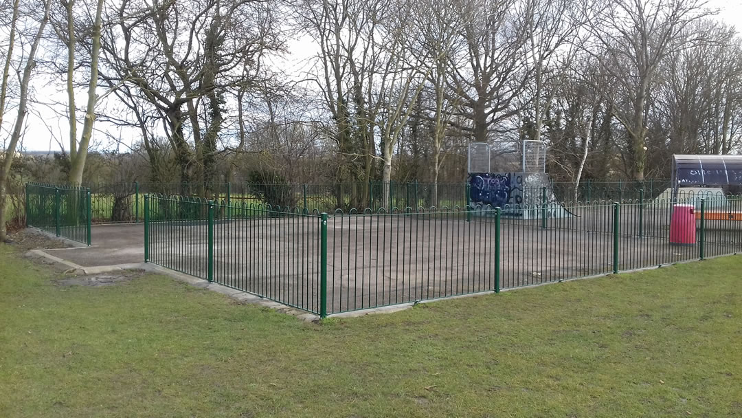 New Fencing to the Old MUGA space