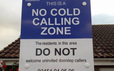 No Cold Calling Zone