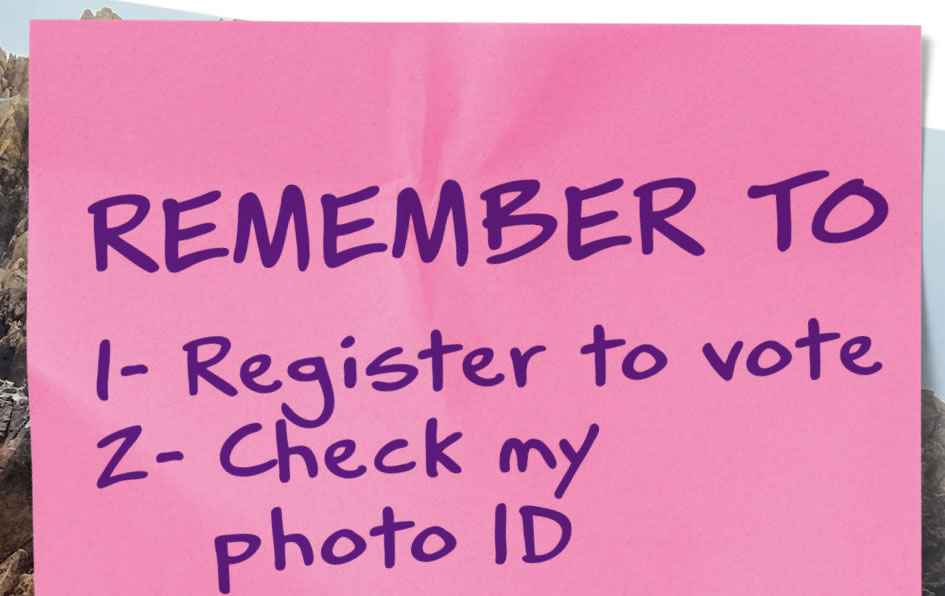 Remember to Register to Vote