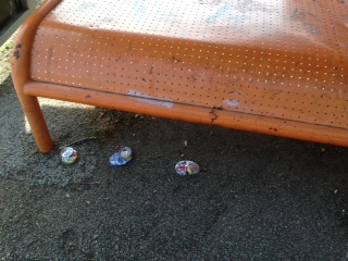 Skate park litter