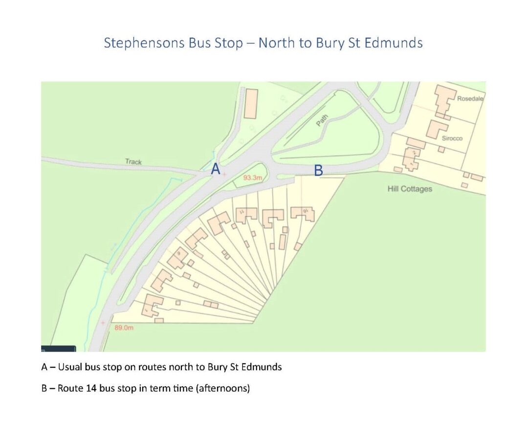 Stephensons Bus Stop