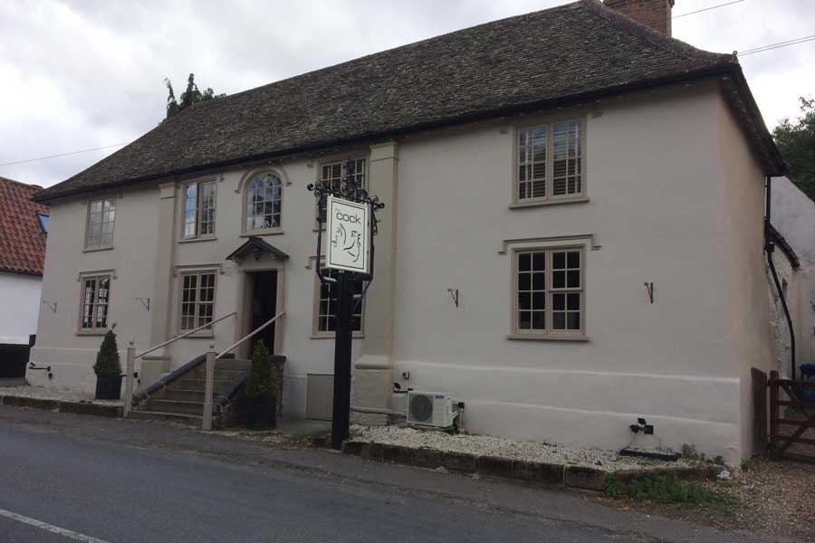 Thurlow walk - the Cock Pub