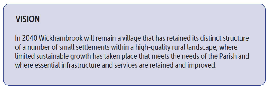 Wickhambrook Neighbourhood Plan vision