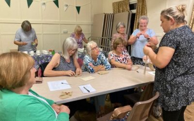 Wickhambrook WI September Meeting : The Members Take Over!