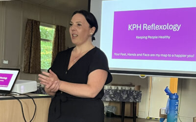 WI Meeting Reflexology with Kerri Plummer