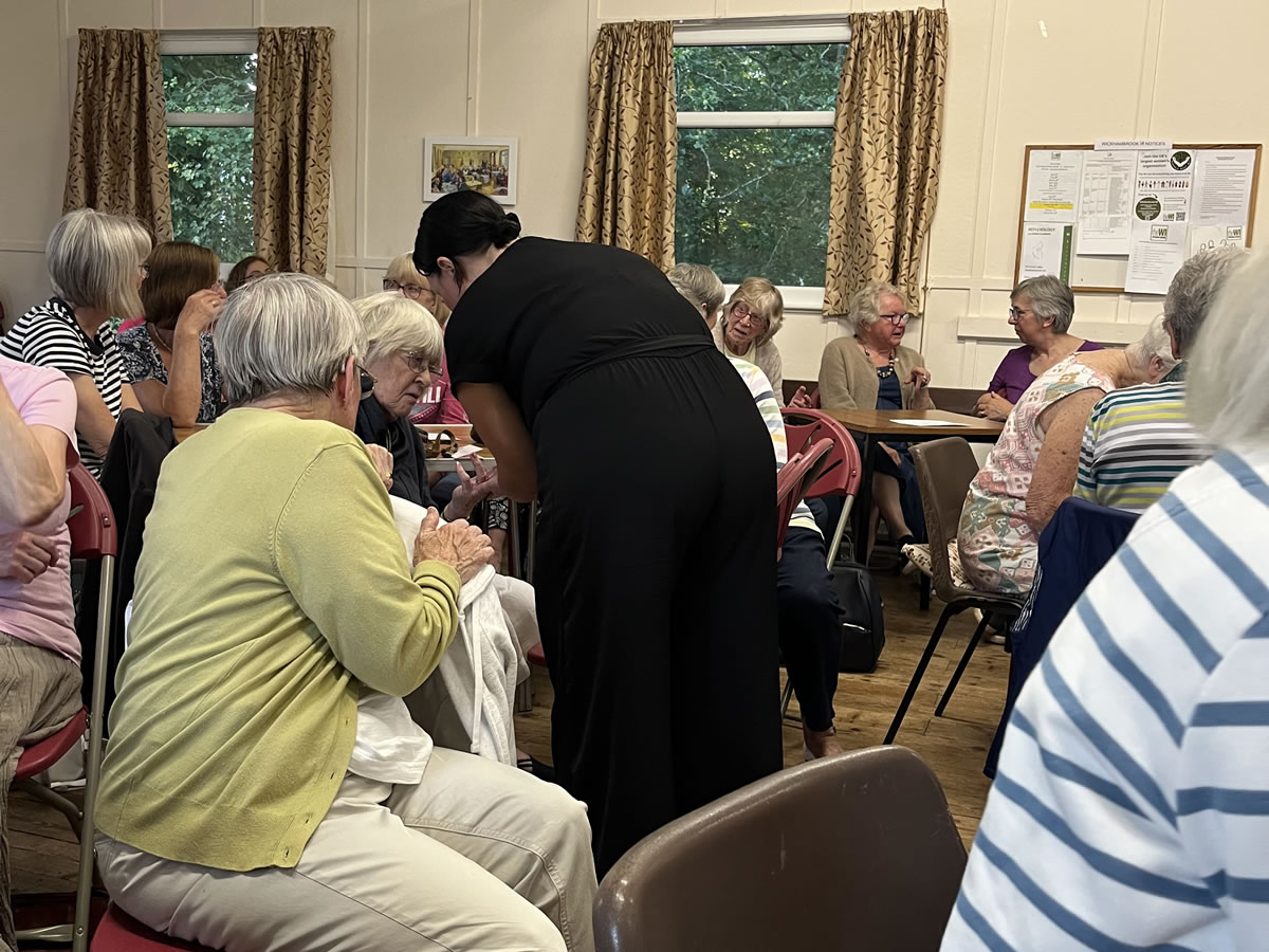 WI Reflexology Meeting