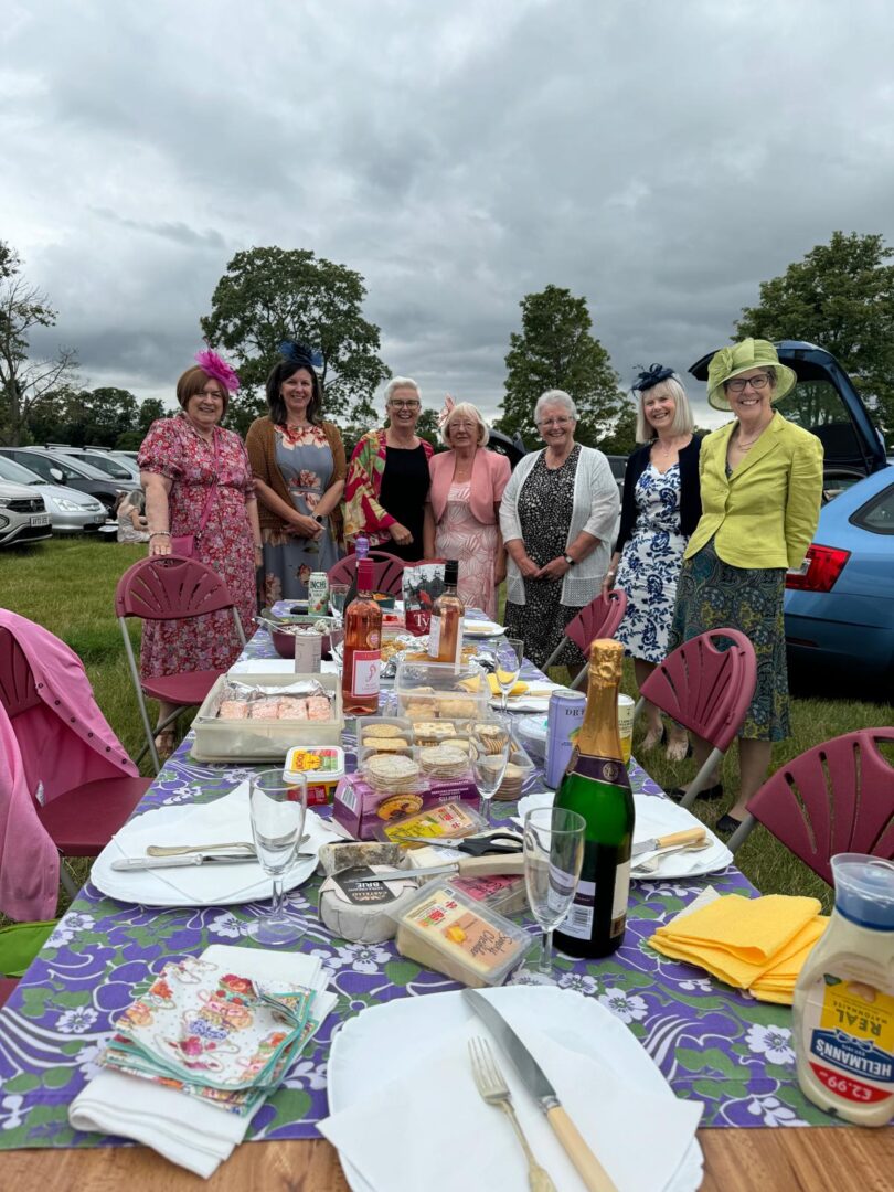 WI ladies at the races