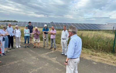 Wickhambrook WI Tour of Broxted Solar Farm