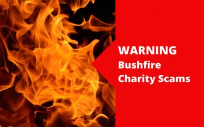 Warning – Bushfire Charity Scams