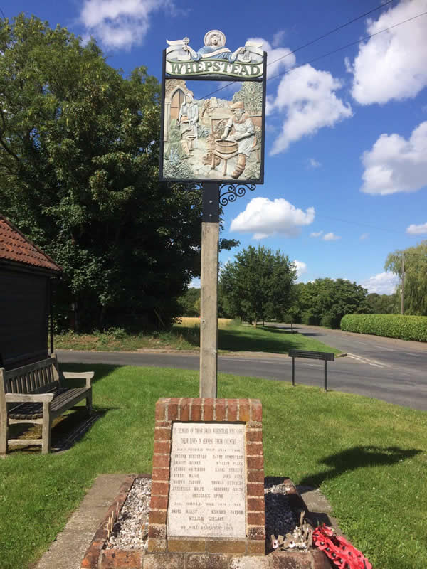 Whepstead sign