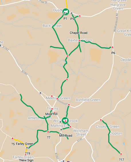 Wickhambrook Quiet Lanes Proposal