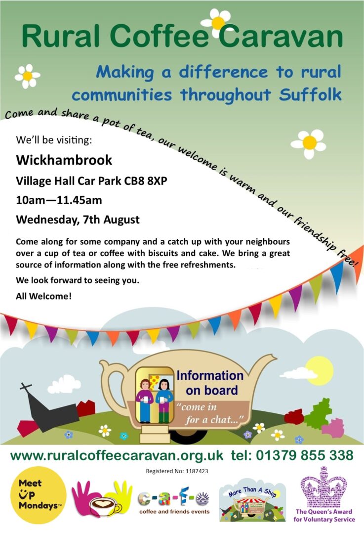 Wickhambrook Rural Coffee Caravan August 2024