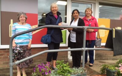 Wickhambrook WI thank village shop staff