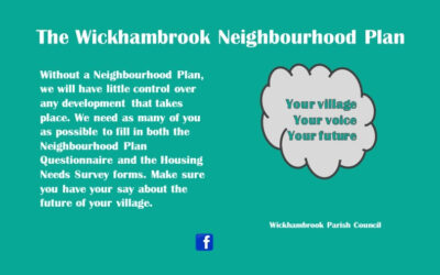 From your Neighbourhood Plan Working Group… please fill in your Household Questionnaire!