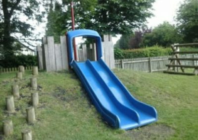 Playfort at Wickhambrook play area